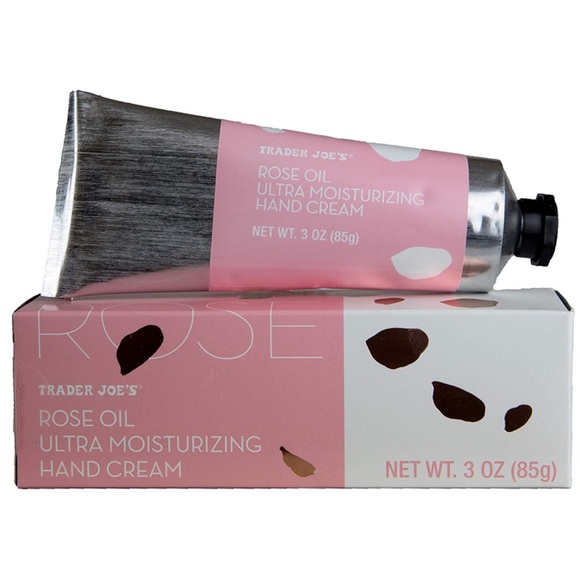 ❤️ Trader Joe’s Rose Oil Moisturizing Hand Cream New in Box - Picture 4 of 4